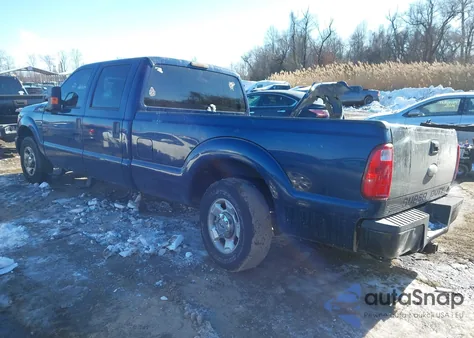 2011 Ford F-250 Xl из США, поврежденный, VIN 1FT7W2A63BEC28852